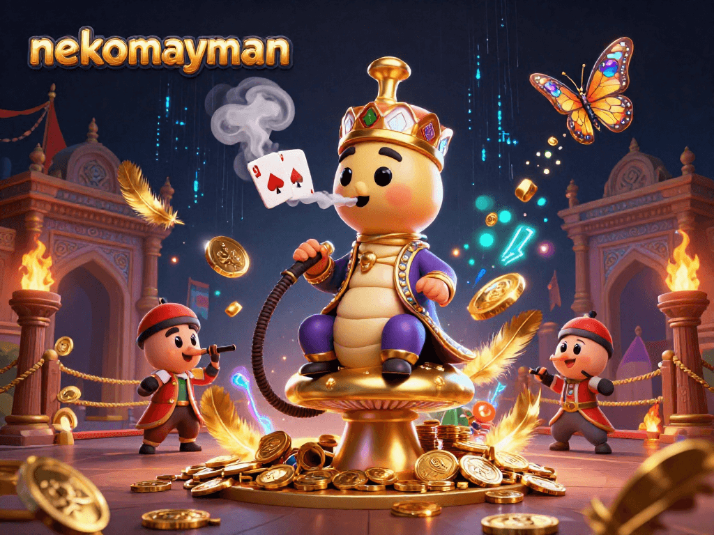 Experience winning strategies in nekomayman with vibrant casino elements and engaging characters.