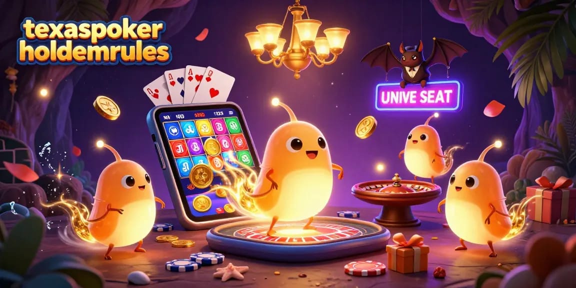 Engage in texaspokerholdemrules with glowworms illuminating a vibrant cave casino.