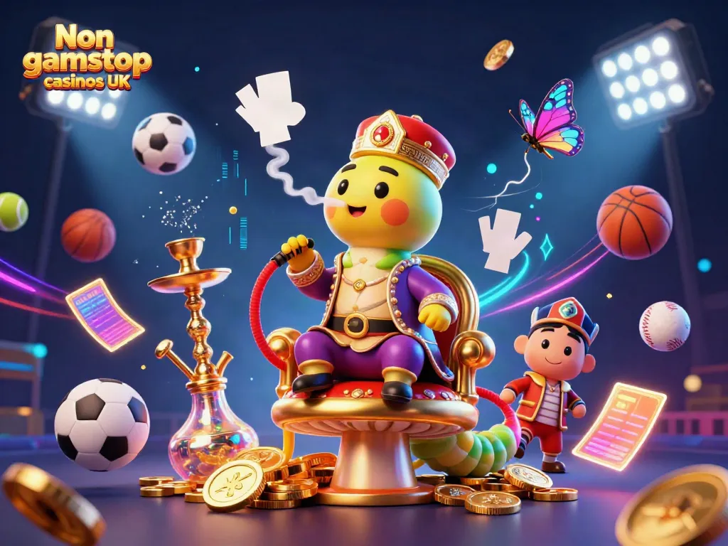 Experience the thrill of Non gamstop casinos UK with vibrant three-dimensional gaming elements.