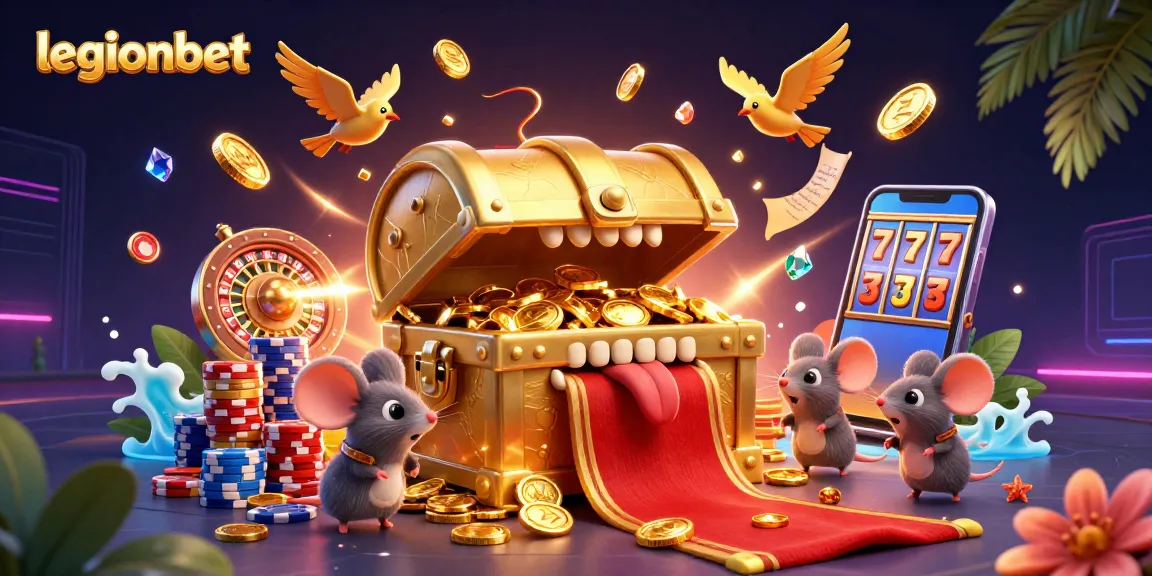 Spin and win at LegionBet Casino with exciting slots and dazzling bonuses!