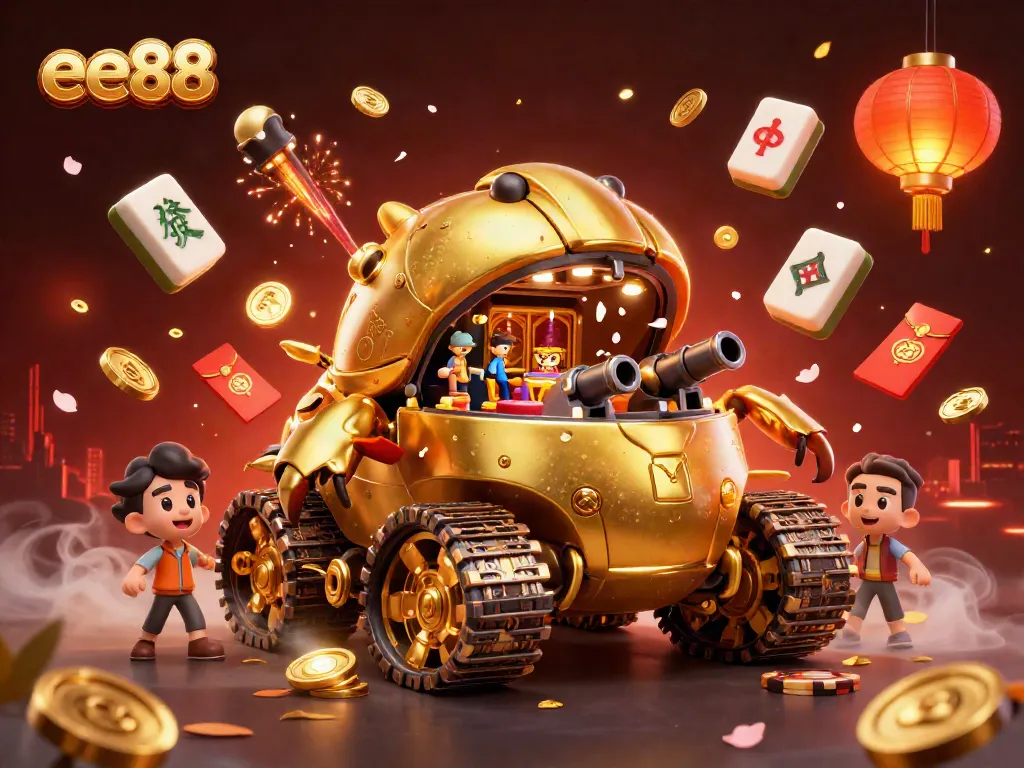 Experience thrilling gameplay at ee88 inside a golden beetle tank casino filled with excitement.