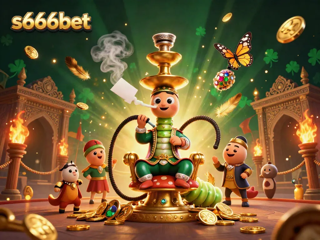 S666bet showcases a lively gaming scene with vibrant characters and casino elements, creating an engaging atmosphere.