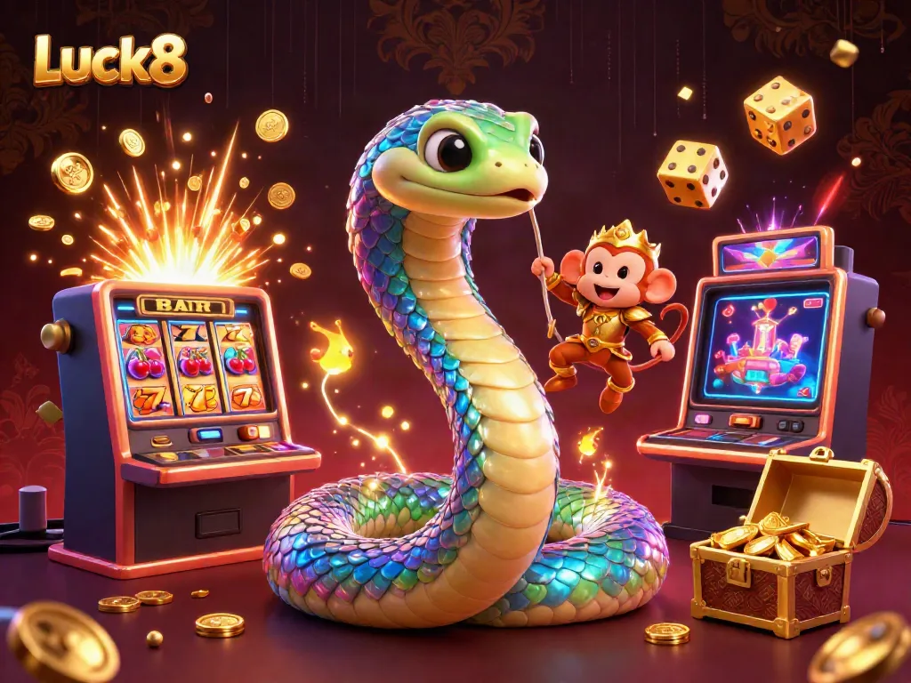 Experience immersive gaming at Luck8 with vibrant visuals and dynamic casino themes.