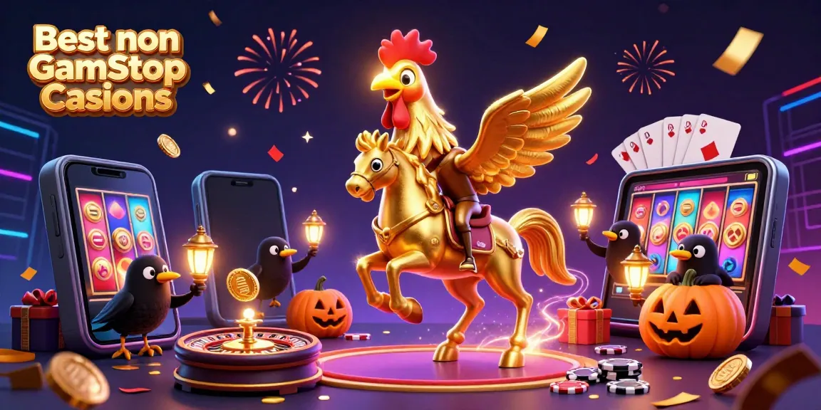 Experience stunning gameplay at Best non Gamstop Casinos with vibrant characters and dynamic casino elements.