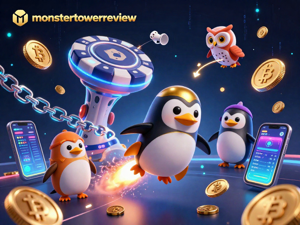 Experience the thrill of gambling in the monstertowerreview universe with animated elements and casino dynamics.