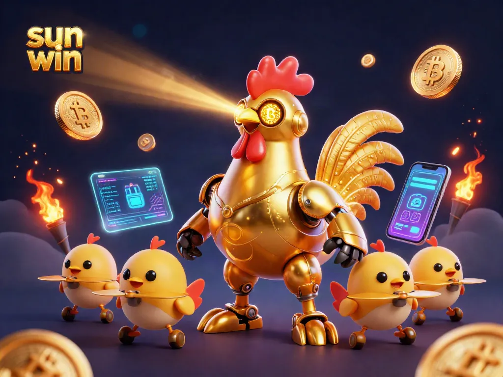 Players enjoy thrilling games at sun win with engaging 3D visuals and vibrant elements.