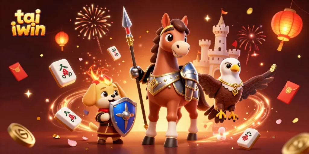 Experience exciting games with tai iwin while enjoying 3D casino illustrations filled with rich details.