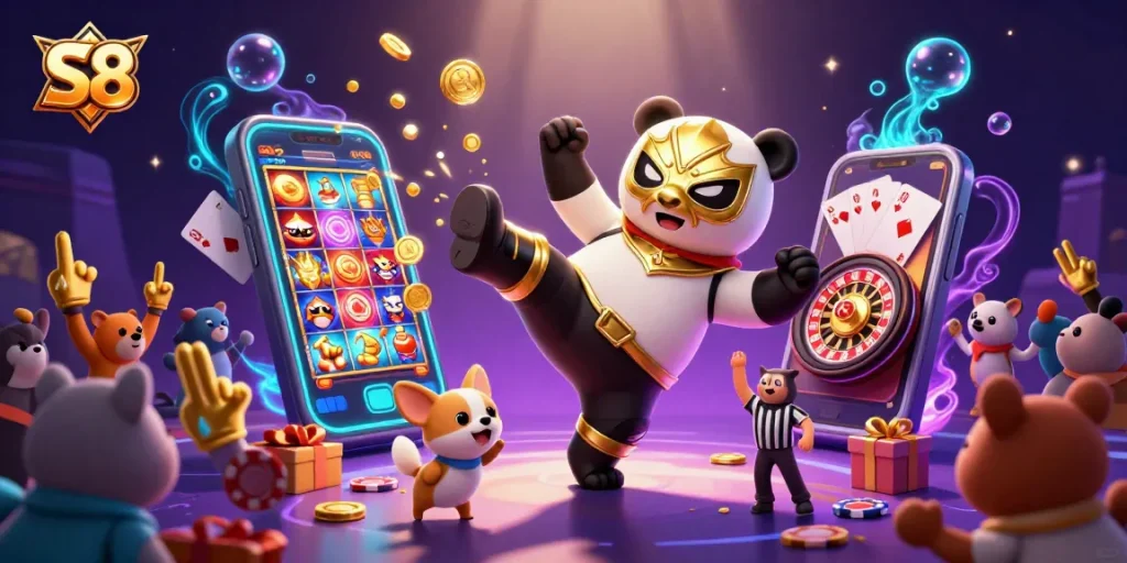 S8 invites players to enjoy exhilarating gambling activities with thrilling visuals.