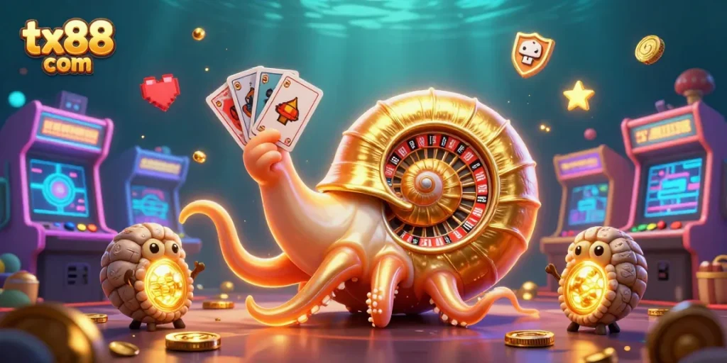 Play exciting games at tx88 com with colorful characters and vibrant casino elements.