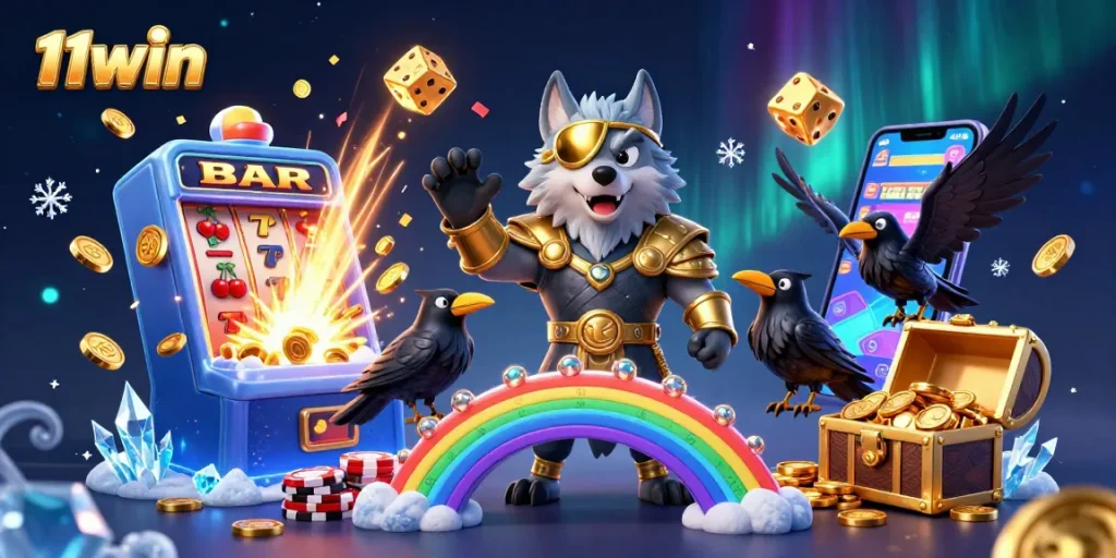 Engage in action on 11win with an epic jackpot explosion amidst Norse mythology-inspired characters.