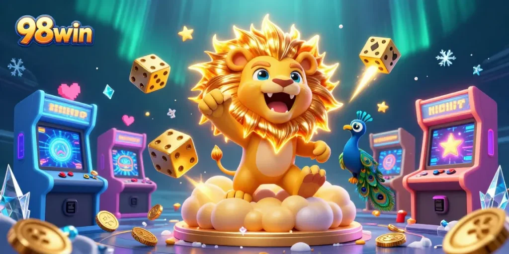 Experience the thrill of 98win with dazzling 3D casino elements and vibrant gameplay.